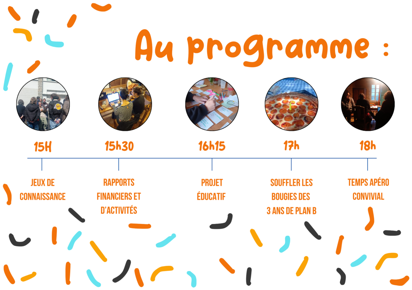 de 15h à 18h suivi d'un apéro convivial. Au centre Alain Savary à Rennes